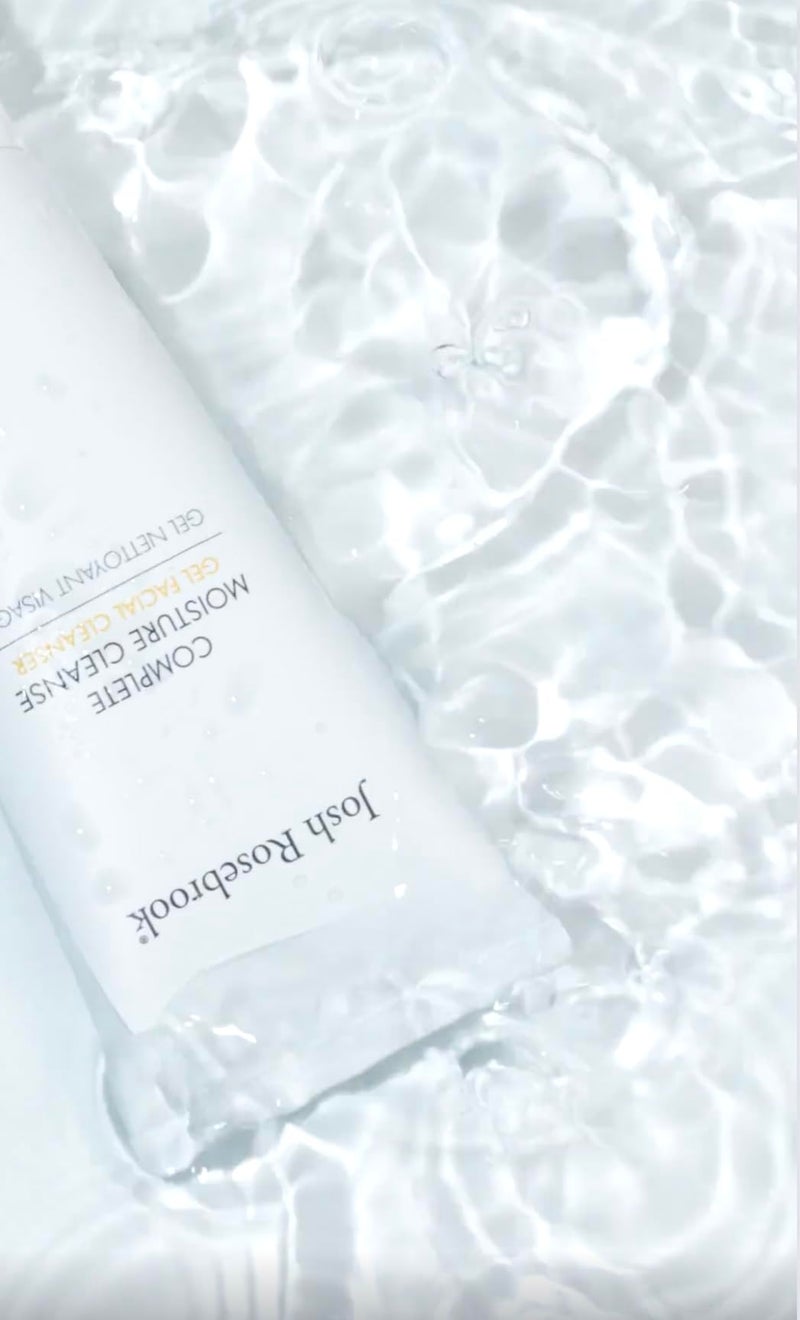 Josh Rosebrook - Complete Moisture Cleanse Gentle gel facial cleanser Gentle, effective pH balanced cleanser for all skin types- 100mL - 3.3 Oz - Image 3